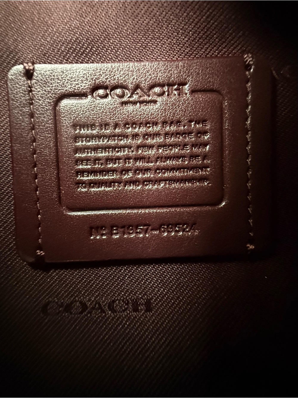 Coach Cassie Colorblock Crossbody Bag 69524 - Picture 11 of 13